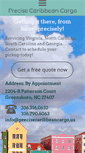 Mobile Screenshot of precisecaribbeancargo.us